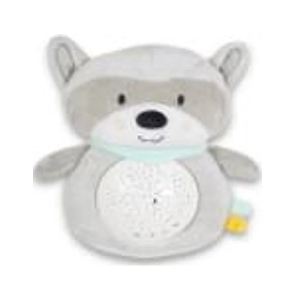 Noćna lampa i projektor sa belom bukom Snuggly Raccoon u Tifany Shop Novi Sad